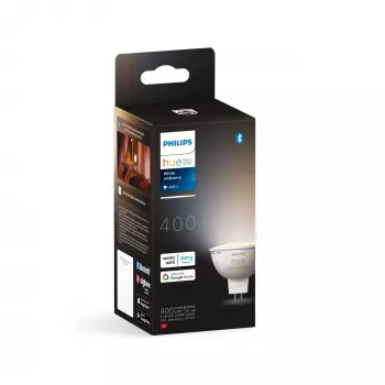 Philips Hue biały ambience MR16 – inteligentny spotlight, Inteligentna żarówka, Bluetooth/Zigbee, Biały, LED, GU5.3, MR16