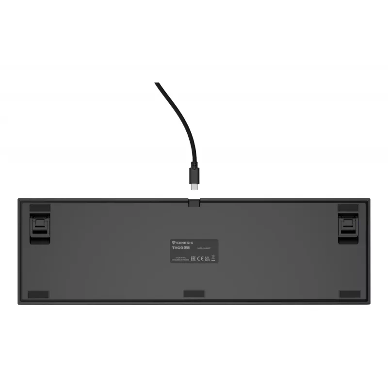 Klawiatura GENESIS THOR 404 Uniwersalna USB QWERTY angielska Czarny