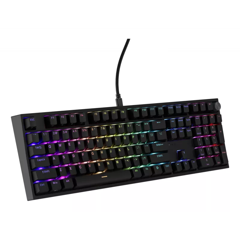 Klawiatura GENESIS THOR 404 Uniwersalna USB QWERTY angielska Czarny