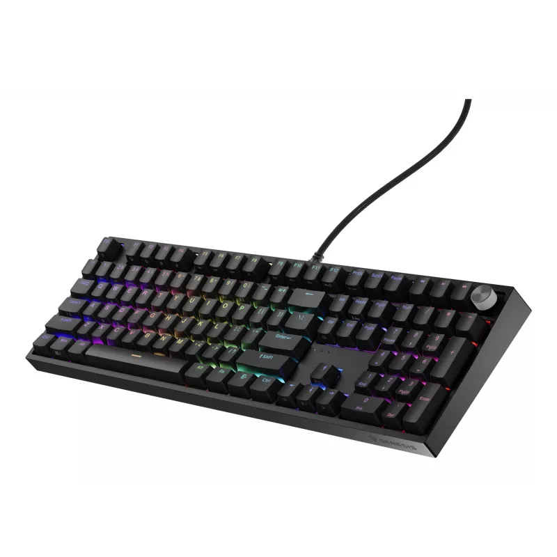 Klawiatura GENESIS THOR 404 Uniwersalna USB QWERTY angielska Czarny