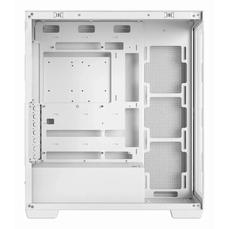 Obudowa PC DeepCool CG580 WH Biała — ATX/mATX/ITX, hartowane szkło, obsługuje wentylatory 120/140 mm, 3,5 cala×2, 2,5 cala×3, USB 3.2 Gen1