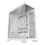 Obudowa PC DeepCool CG580 WH Biała — ATX/mATX/ITX, hartowane szkło, obsługuje wentylatory 120/140 mm, 3,5 cala×2, 2,5 cala×3, USB 3.2 Gen1