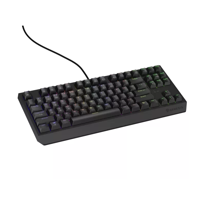 Klawiatura gamingowa GENESIS Thor 230 TKL USB + RF Wireless + Bluetooth QWERTY Czarny