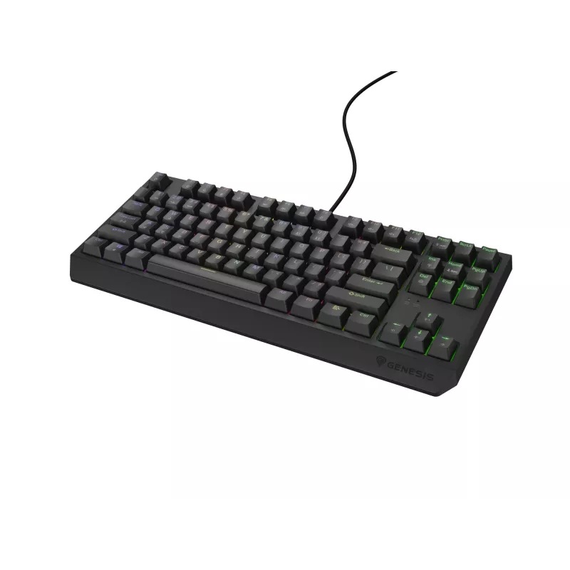 Klawiatura gamingowa GENESIS Thor 230 TKL USB + RF Wireless + Bluetooth QWERTY Czarny