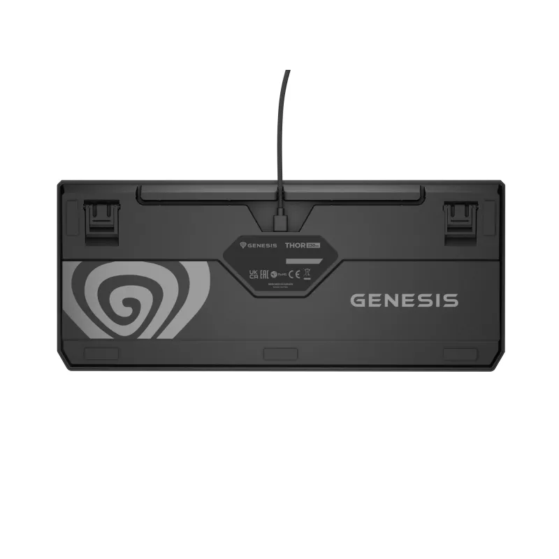 Klawiatura gamingowa GENESIS Thor 230 TKL USB + RF Wireless + Bluetooth QWERTY Czarny