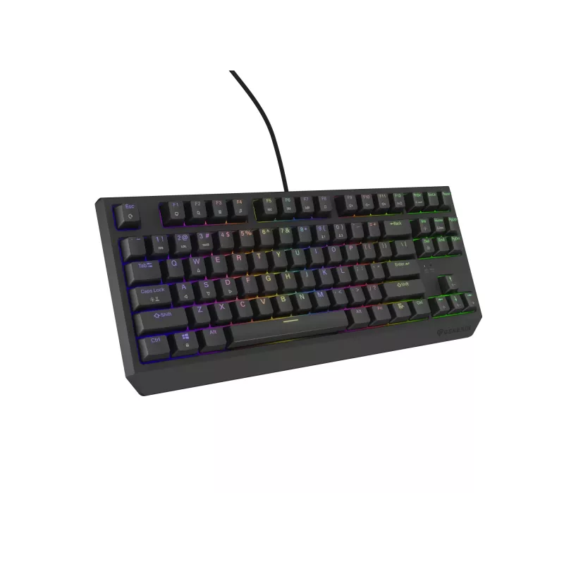 Klawiatura gamingowa GENESIS Thor 230 TKL USB + RF Wireless + Bluetooth QWERTY Czarny