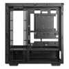 Obudowa PC DeepCool CH690 DIGITAL Tower Czarna — ATX/Micro-ATX/Mini-ITX, wyświetlacz LCD, 3 wnęki 2,5 cala + 1 wnęka 3,5 cala, GPU do 450 mm, chłodzenie CPU do 182 mm