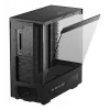 Obudowa PC DeepCool CH690 DIGITAL Tower Czarna — ATX/Micro-ATX/Mini-ITX, wyświetlacz LCD, 3 wnęki 2,5 cala + 1 wnęka 3,5 cala, GPU do 450 mm, chłodzenie CPU do 182 mm