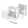Obudowa PC DeepCool CH690 Tower White — wsparcie ATX/microATX, wyświetlacz LCD, 3x wnęka 2,5 cala, 1x 3,5 cala, GPU do 450 mm, wysokość chłodzenia CPU 182 mm