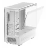 Obudowa PC DeepCool CH690 Tower White — wsparcie ATX/microATX, wyświetlacz LCD, 3x wnęka 2,5 cala, 1x 3,5 cala, GPU do 450 mm, wysokość chłodzenia CPU 182 mm