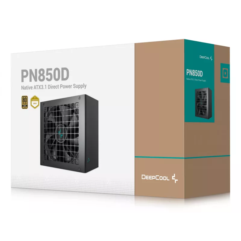 Zasilacz Gamer Storm PN850D 850 W 20+4 pin ATX ATX Czarny