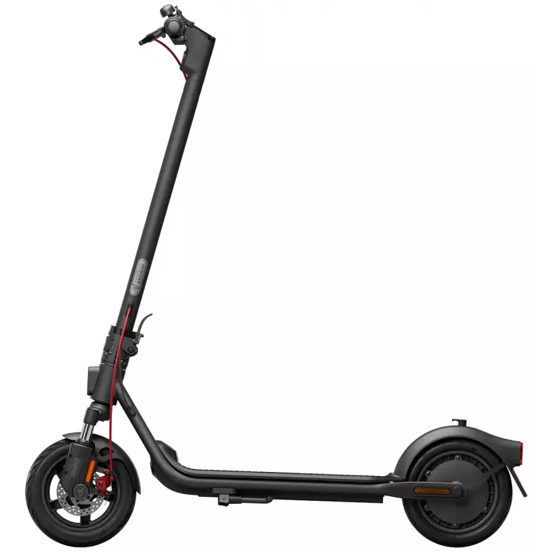 Elektryczna hulajnoga Ninebot Segway F2 Pro II E — 450 W (900 W szczytowo), 20 km/h, czerwono-czarna