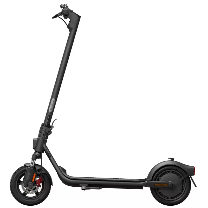 Elektryczna hulajnoga składana Ninebot Segway F2 II E — 400 W (szczytowo 800 W), 10,2 Ah, 20 km/h, czerwono-czarna