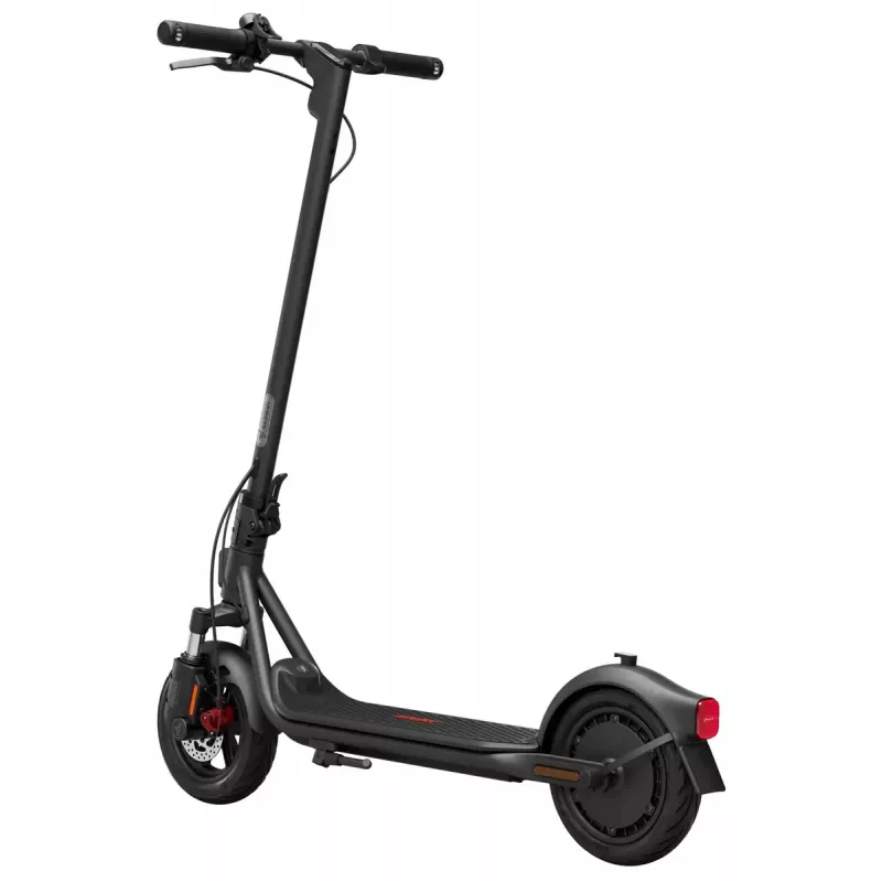 Elektryczna hulajnoga składana Ninebot Segway F2 II E — 400 W (szczytowo 800 W), 10,2 Ah, 20 km/h, czerwono-czarna