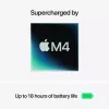 Laptop Apple MacBook Air 13 cali M4 10‑rdzeniowy CPU 8‑rdzeniowy GPU 16GB RAM 256GB SSD macOS