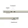 Laptop Apple MacBook Air 13 cali M4 10‑rdzeniowy CPU 8‑rdzeniowy GPU 16GB RAM 256GB SSD macOS