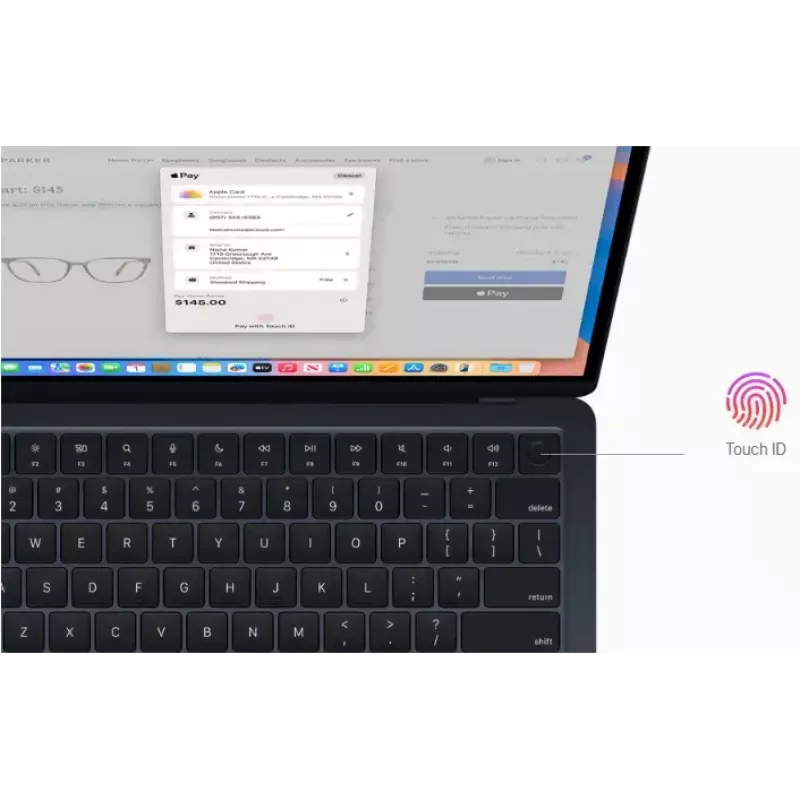 Laptop Apple MacBook Air 15 cali M4 16GB 256GB SSD Apple GPU macOS Sequoia