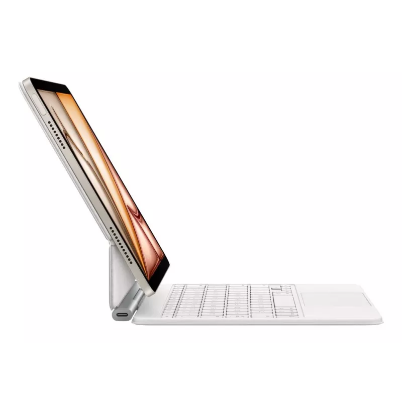 APPLE Magic klawiatura do iPad Air 11-inch (m2/m3/m4) - rosyjski - biały