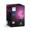 Żarówka smart Philips Hue White and colour ambience G95 E27, 6,8 W, Bluetooth/Zigbee, przezroczysta