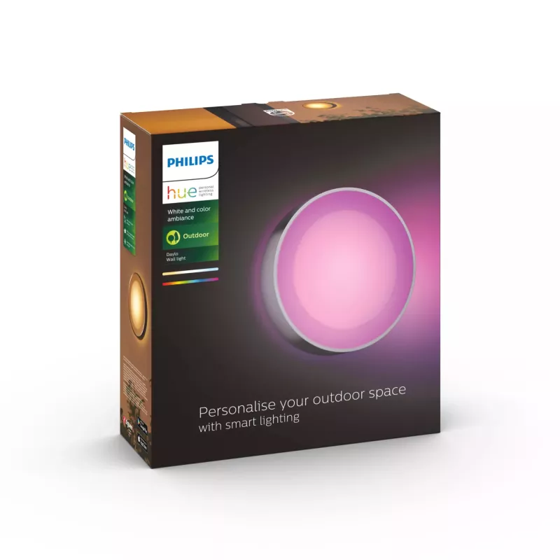 Lampa ścienna zewnętrzna Philips Hue biały and colour ambience Daylo