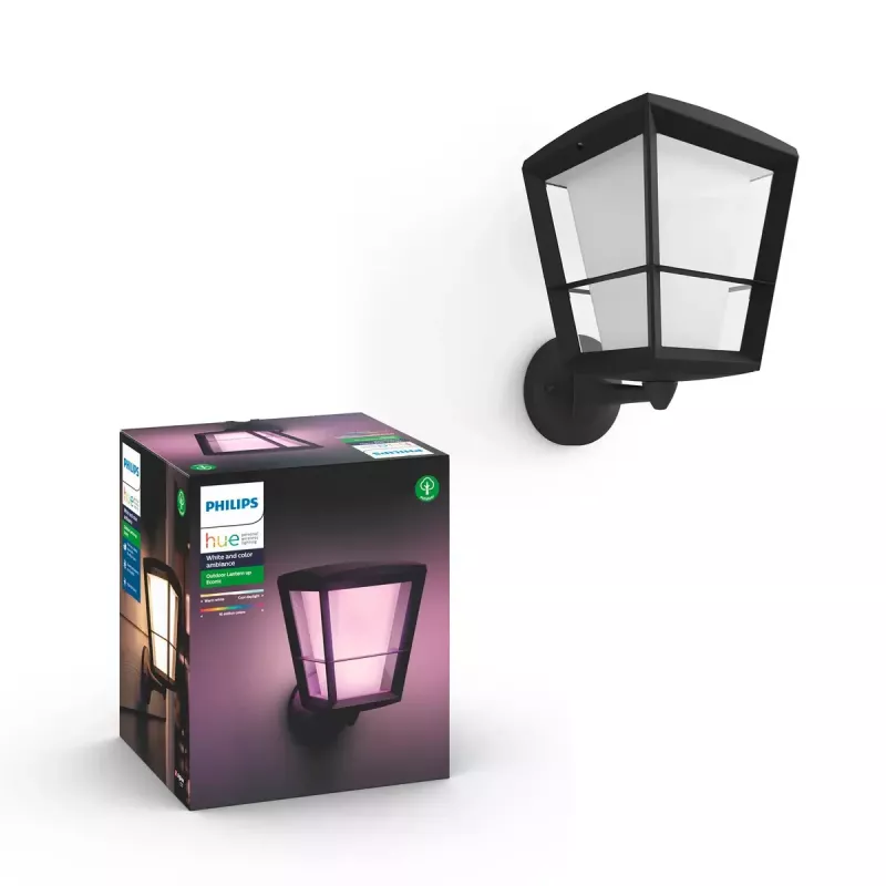 Smart ścienna lampa Philips Hue White and colour ambience Econic Outdoor Wall Light