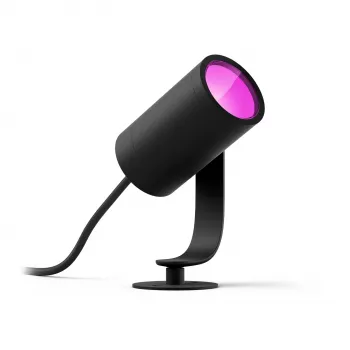 Philips Hue biały and colour ambience Lily zewnętrzny reflektor punktowy