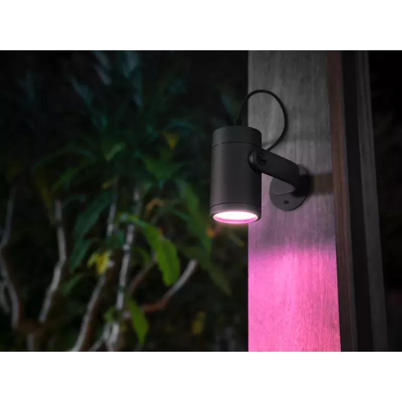 Philips Hue biały and colour ambience Lily zewnętrzny reflektor punktowy