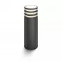Philips Hue biały Lucca Outdoor słupek, Inteligentny słupek/oświetlenie na słupek, Bluetooth/Zigbee, Antracyt, LED, Aluminium, E27