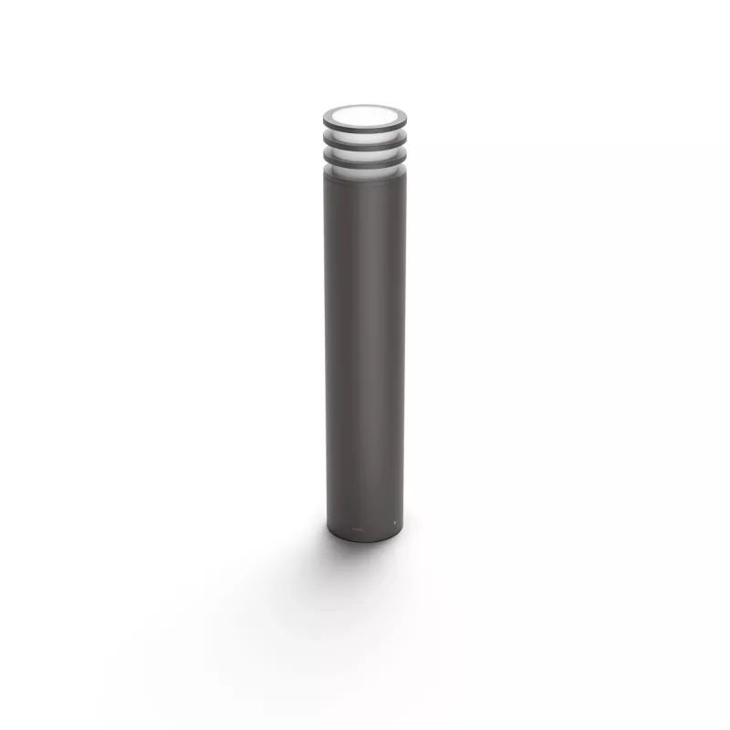 Inteligentne oświetlenie cokołowe Philips Hue White Lucca Outdoor post 1740393P0