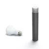 Inteligentne oświetlenie cokołowe Philips Hue White Lucca Outdoor post 1740393P0