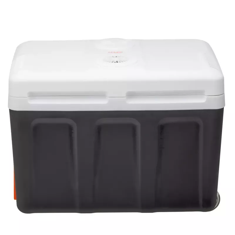 Przenośna lodówka Adler AD 8090 — 40 L 12 V lodówka samochodowa, chłodzenie Peltiera, zasilanie sieciowe 220–240 V, kółka