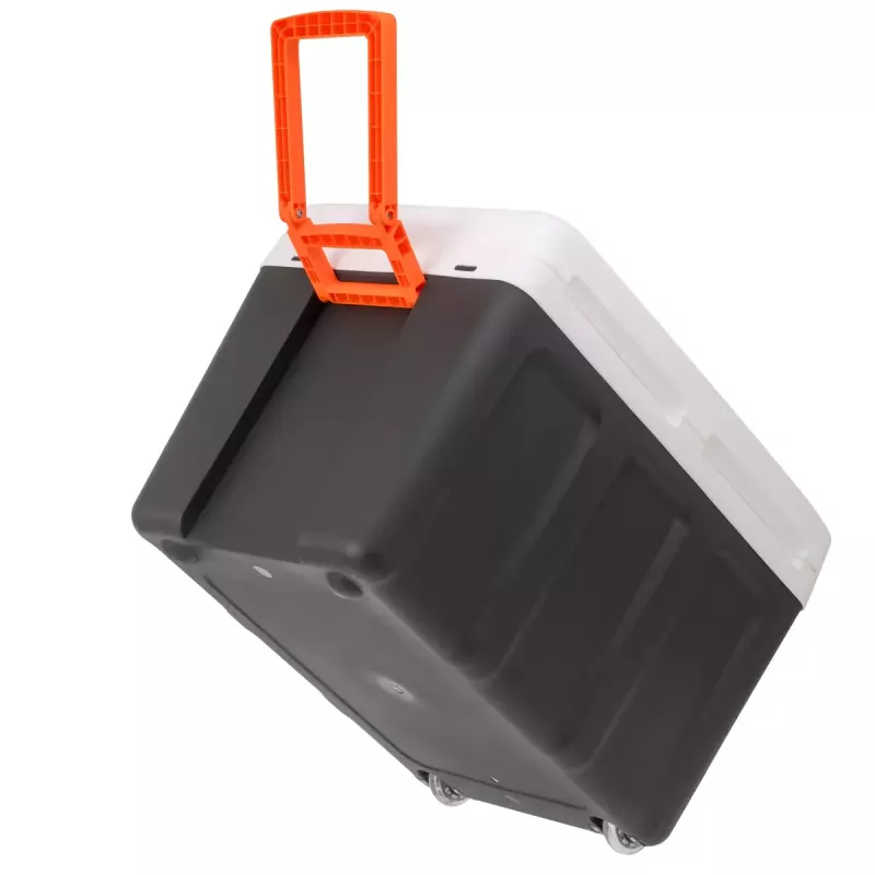 Przenośna lodówka Adler AD 8090 — 40 L 12 V lodówka samochodowa, chłodzenie Peltiera, zasilanie sieciowe 220–240 V, kółka