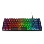 Mechaniczna klawiatura gamingowa Lenovo Legion K510 Mini Pro 75% US English, 84 klawisze, RGB, USB, kabel 1,8 m, czarno-przezroczysta