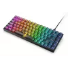 Mechaniczna klawiatura gamingowa Lenovo Legion K510 Mini Pro 75% US English, 84 klawisze, RGB, USB, kabel 1,8 m, czarno-przezroczysta