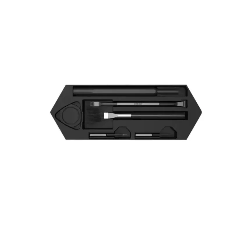 Zestaw czyszcząco-narzędziowy Lenovo GXH1N59367 — czarny, przenośny zestaw konserwacyjny o masie 0,183 kg
