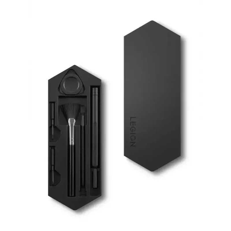 Zestaw czyszcząco-narzędziowy Lenovo GXH1N59367 — czarny, przenośny zestaw konserwacyjny o masie 0,183 kg