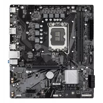 Płyta główna GIGABYTE H610M D3W DDR4 - obsługuje procesory Intel Core 14. generacji, 5+1+1 faz VRM, do 3200 MHz DDR4, 1x PCIe 3.0 M.2, 1GbE LAN, USB 3.2 Gen 1