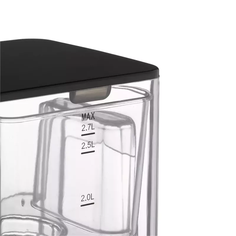 Caso Hot 7 Turbo dozownik gorącej wody, 2,7 L, 2200-2600 W, czarny/stal nierdzewna