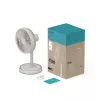 Wentylator stojący Duux Rize Flex 21 cm, 4 prędkości, oscylacja, 10 W, greige