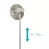 Wentylator stojący Duux Rize Flex 21 cm, 4 prędkości, oscylacja, 10 W, greige