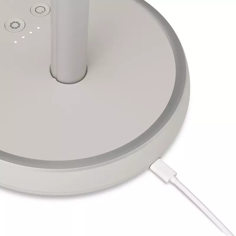 Wentylator stojący Duux Rize Flex 21 cm, 4 prędkości, oscylacja, 10 W, greige