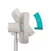 Wentylator stojący Duux Rize Flex 21 cm, 4 prędkości, oscylacja, 10 W, greige
