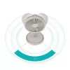 Wentylator stojący Duux Rize Flex 21 cm, 4 prędkości, oscylacja, 10 W, greige
