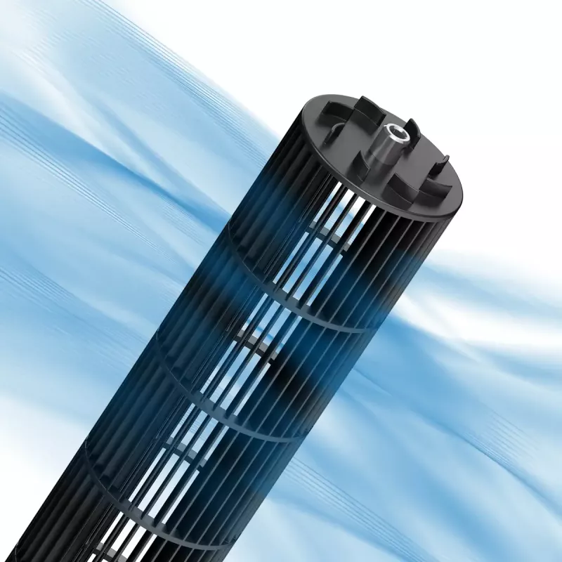Wentylator wieżowy Duux Elevate DXTF02 — średnica 29 cm, 12 prędkości, oscylacja, 4–40 W, biały