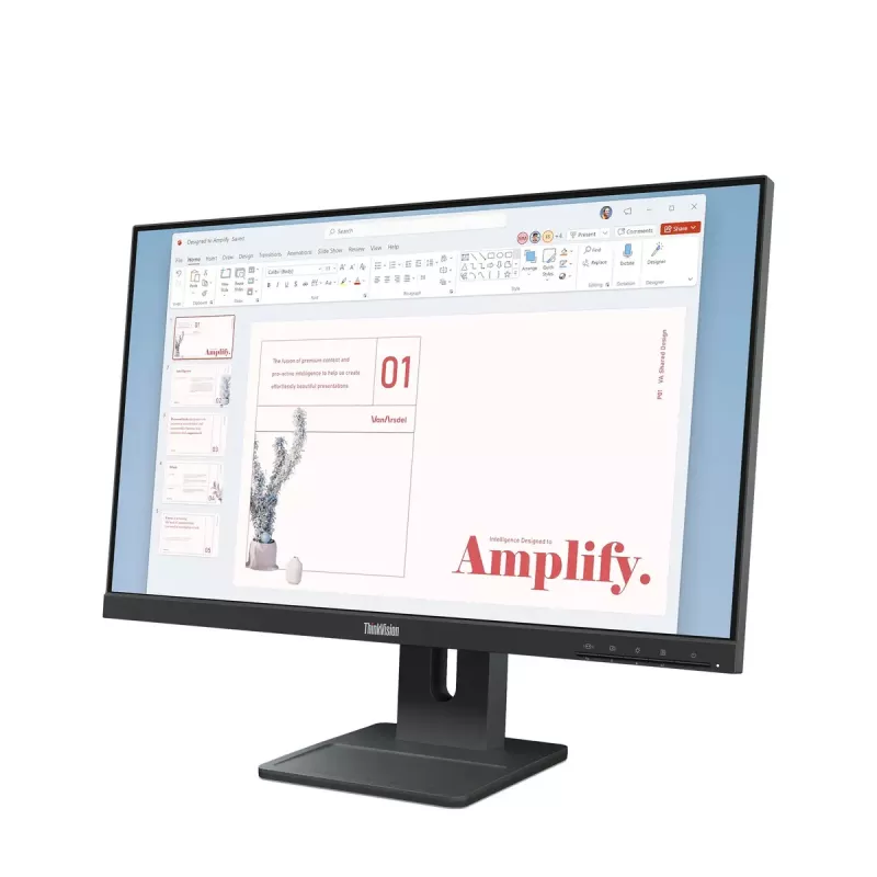 Monitor Lenovo ThinkVision E24-40 23,8 cala LCD Full HD 1920 x 1080