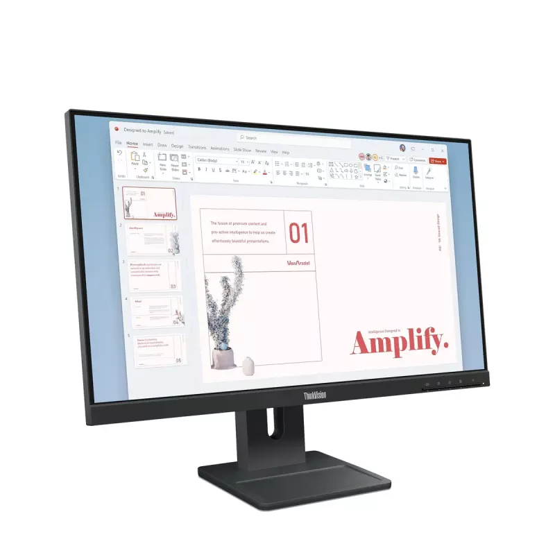Monitor Lenovo ThinkVision E24-40 23,8 cala LCD Full HD 1920 x 1080