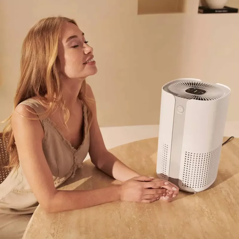 Oczyszczacz powietrza Duux Smart Air Purifier Bright 2 — 22 W, do pomieszczeń do 42 m²
