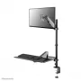Biurkowa stacja robocza typu sit-stand Neomounts DS90-325BL1, regulacja wysokości 9 kg