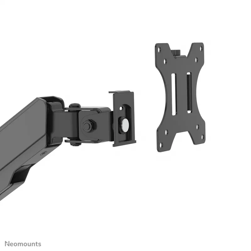 Biurkowa stacja robocza typu sit-stand Neomounts DS90-325BL1, regulacja wysokości 9 kg