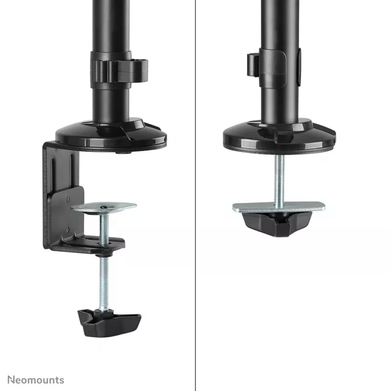 Biurkowa stacja robocza typu sit-stand Neomounts DS90-325BL1, regulacja wysokości 9 kg